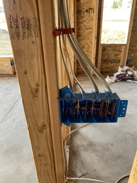 Industrial control panel wiring
